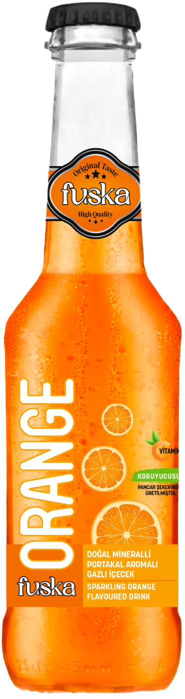 Fuska orange sparkling drink