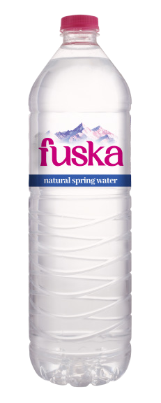 Fuska natural water 1500 ml PET bottle, from the English catalogue