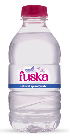 Fuska natural water 330 ml PET bottle, from the English catalogue