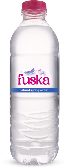 Fuska natural water 500 ml PET bottle, from the English catalogue