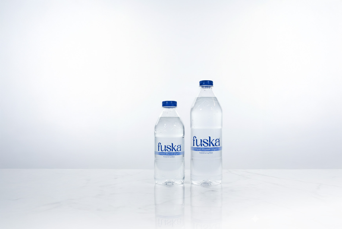 Fuska Premium PET bottles, 400 ml and 750 ml