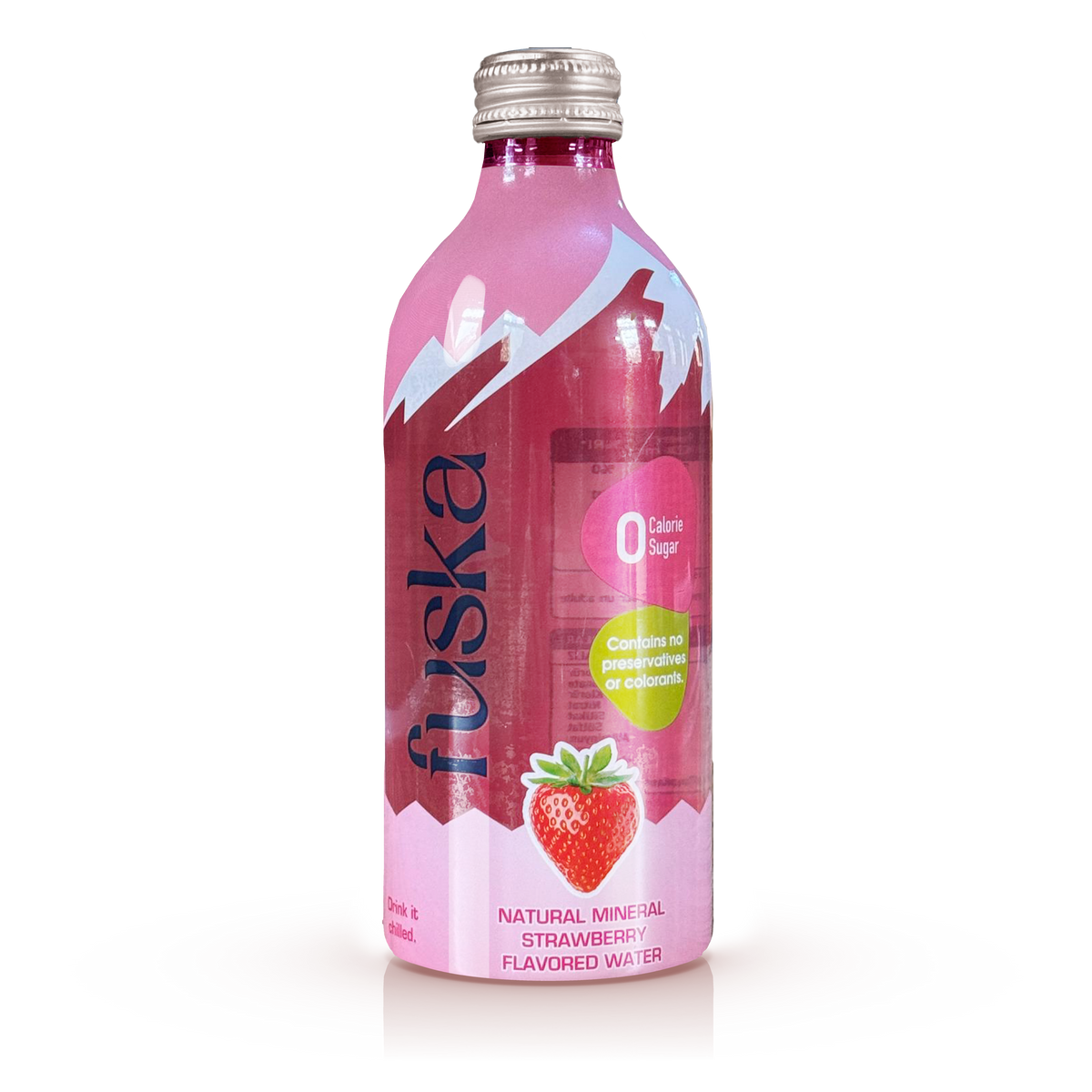 Fuska strawberry flavoured water