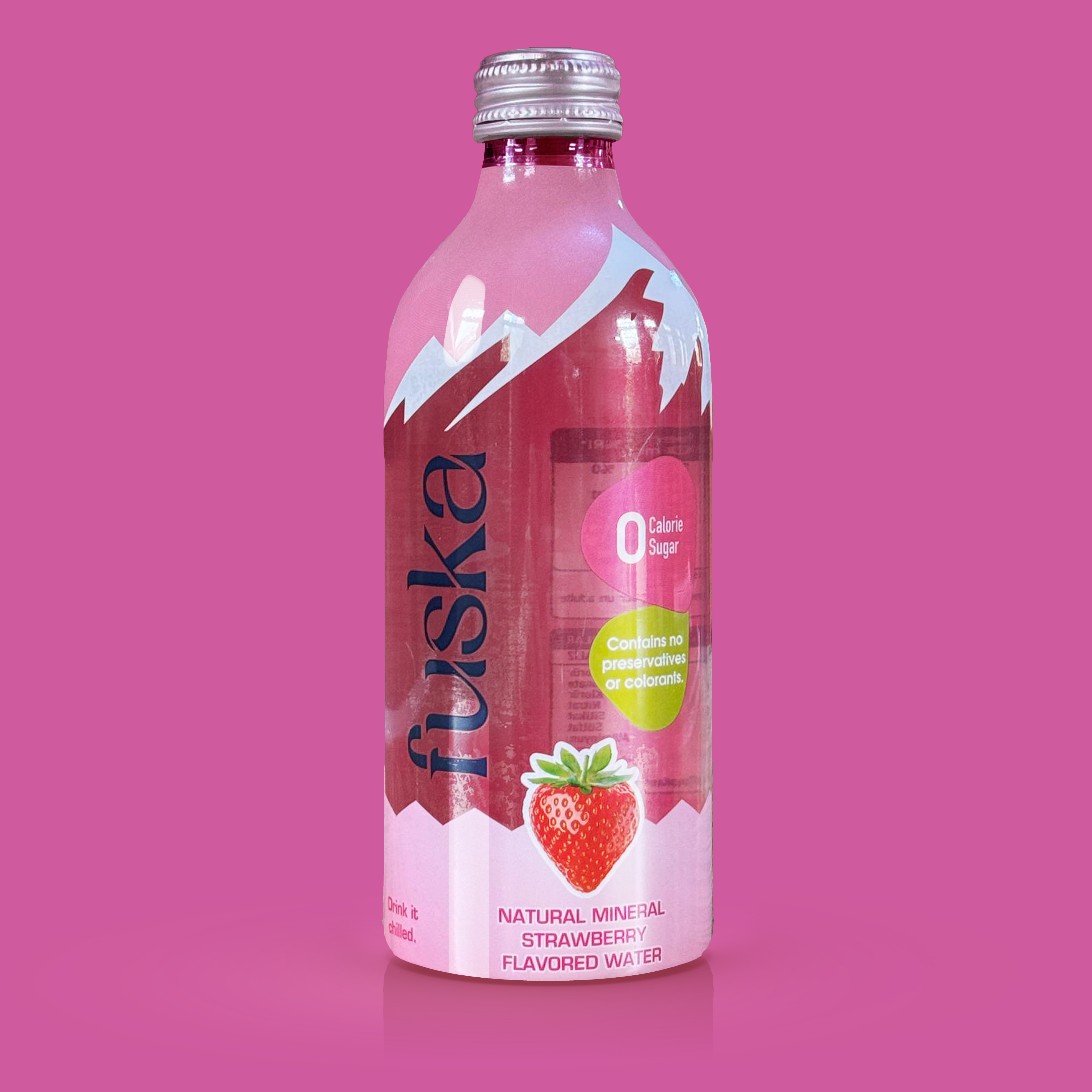 STRAWBERRY flavored water