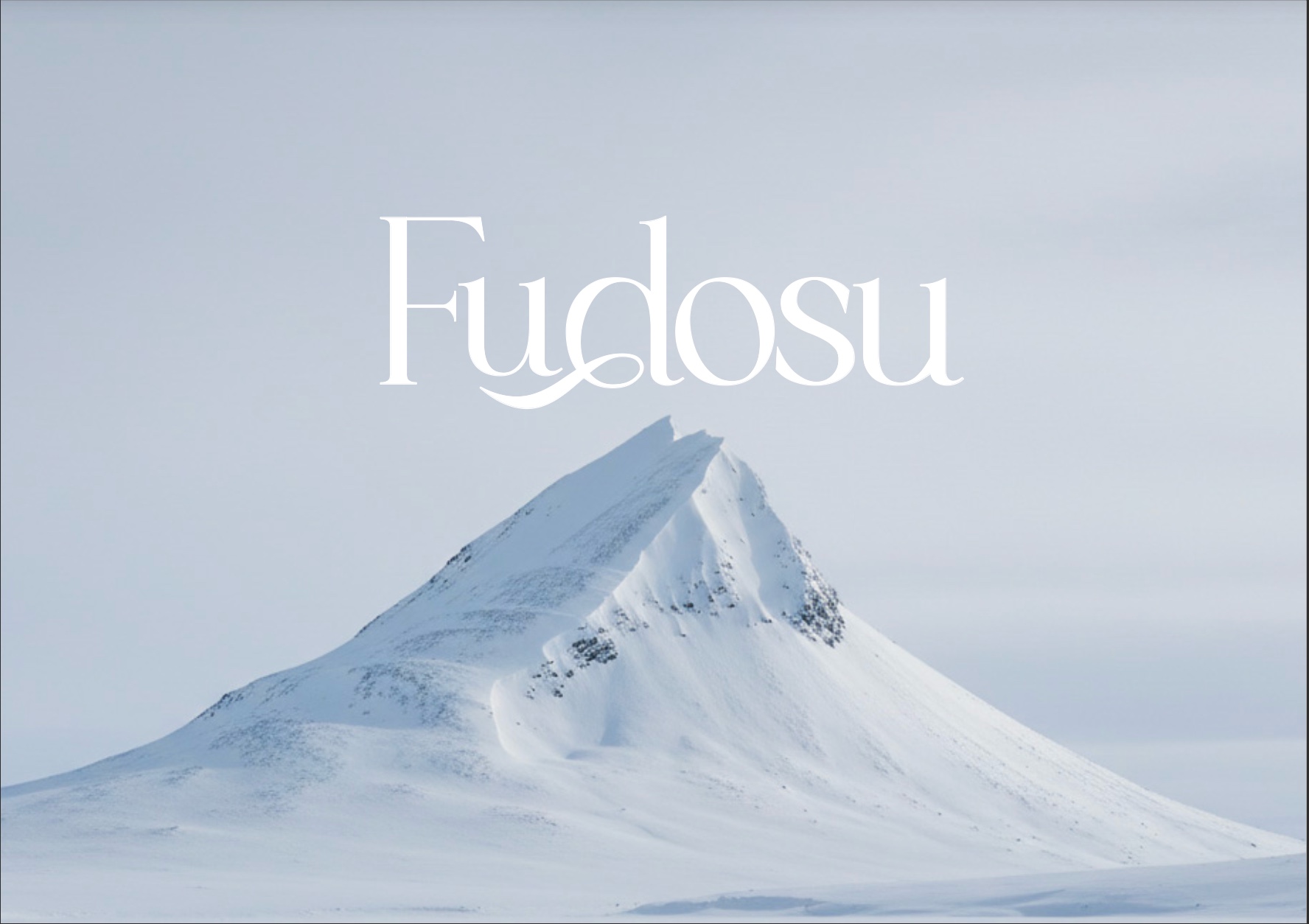 Snow-covered mountain source